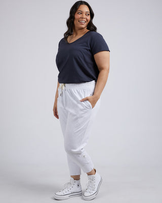 Elm Brunch Pant - White [sz:size 6]