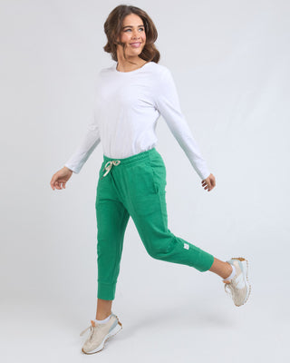 Elm Pant Brunch - Pine Green [sz:size 8]