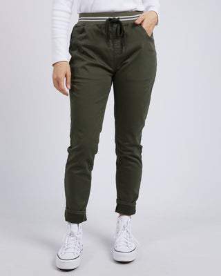 Elm Jogger Margo Khaki [sz:size 8]