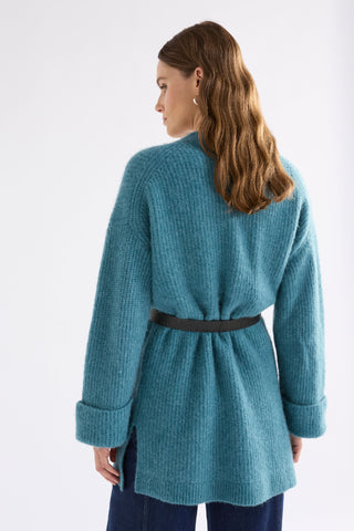 Elk Cardigan Aila Stone Blue [sz:small/medium]