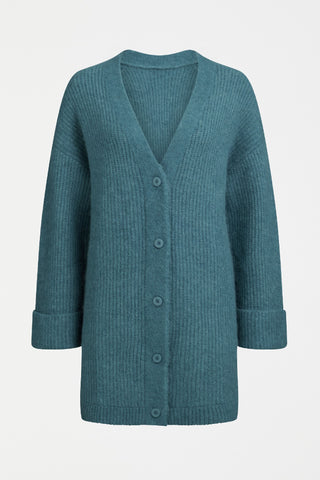 Elk Cardigan Aila Stone Blue [sz:small/medium]