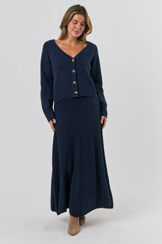 Olive Et Julie Cardigan W9 - Midnight [sz:small/medium]