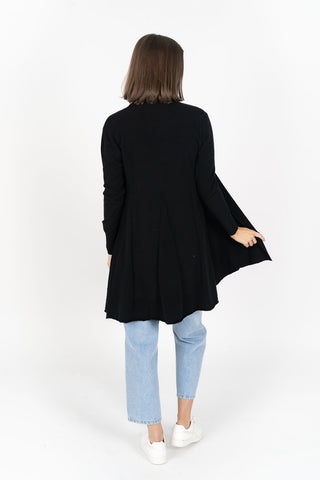 Humidity Cardigan Aruba - Black [sz:xs]