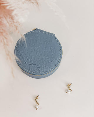 Louenhide Sisco Jewellery Box - Cloudy Blue