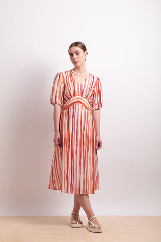 Neris Dress Draw The Line -  Koi Stripe [sz:size 10]