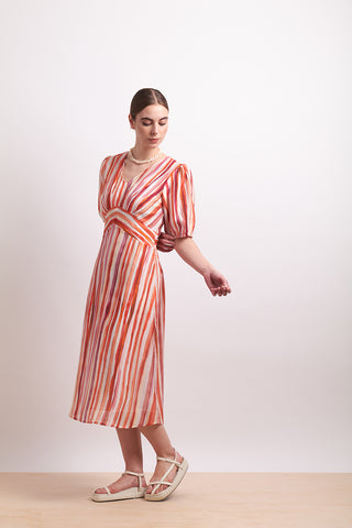 Neris Dress Draw The Line -  Koi Stripe [sz:size 10]