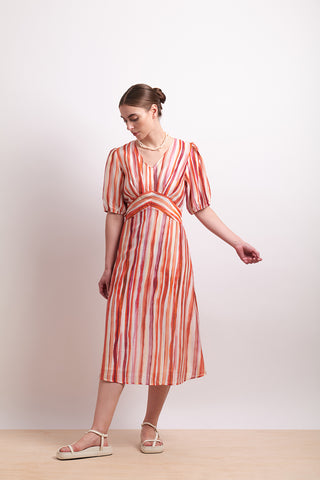 Neris Dress Draw The Line -  Koi Stripe [sz:size 10]