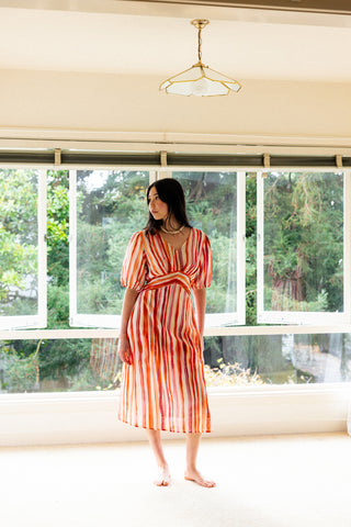 Neris Dress Draw The Line -  Koi Stripe [sz:size 10]