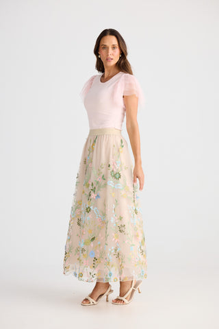 Brave&true Skirt Enchanted Embroidery [sz:xs]