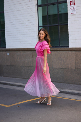 Brave&true Skirt West End Hot Ombre Pink [sz:xs]