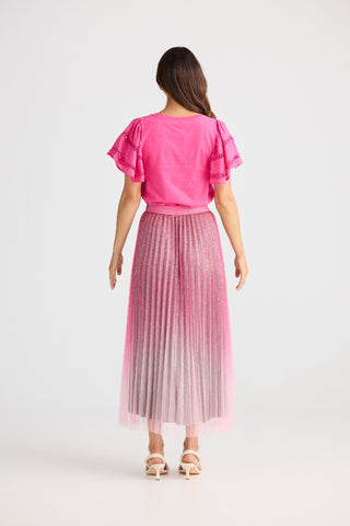 Brave&true Skirt West End Hot Ombre Pink [sz:xs]