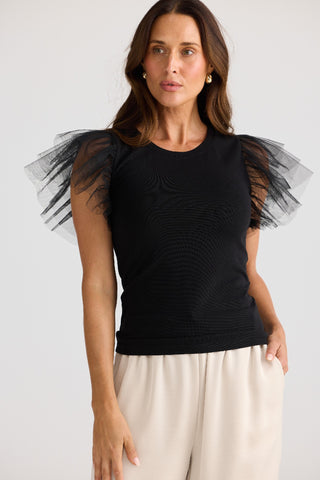 Brave&true Tee Chance - Black [sz:xs]