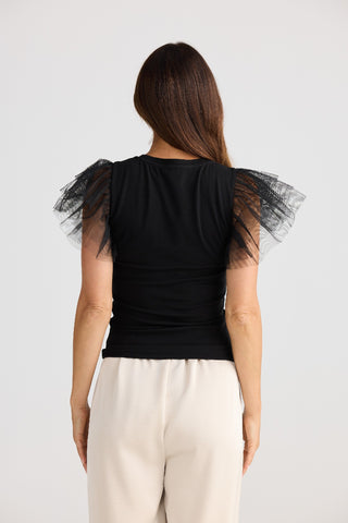 Brave&true Tee Chance - Black [sz:xs]