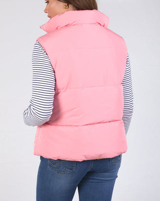 Elm Puffer Vest Kit - Charm Pink [sz:medium]
