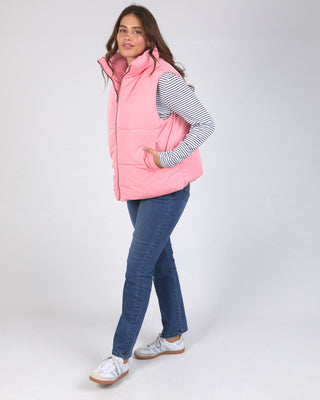 Elm Puffer Vest Kit - Charm Pink [sz:medium]