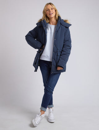 Elm Coat Madison Navy [sz:small]