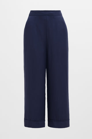 Elk Pant Wide Leg Culotte - Moonlight [sz:size 8]
