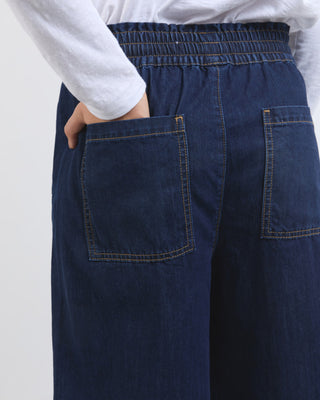 Elm Pant Greta Wide Leg - Extra Dark Wash [sz:size 8]