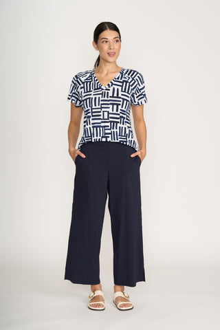 Foil Pant Broad Horizons - True Navy [sz:size 8]