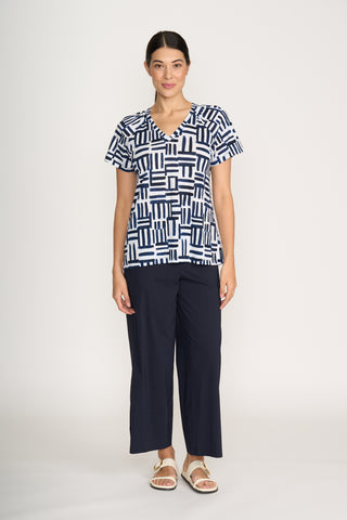 Foil Pant Broad Horizons - True Navy [sz:size 8]