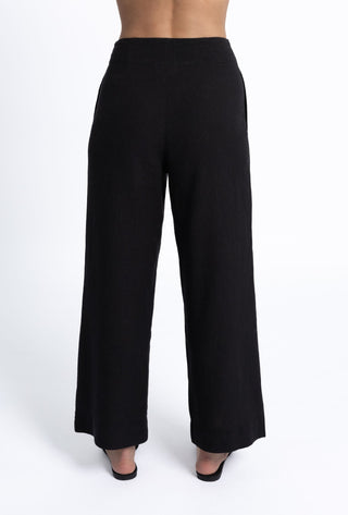 Humidity Pant Fleetwood Linen - Black [sz:size 8]