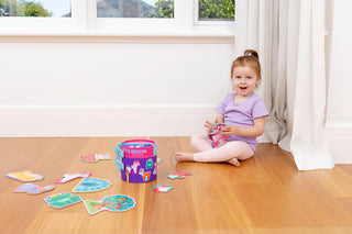 Croccreek Puzzle Lets Begin 2pc - Unicorn