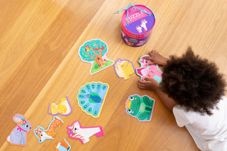 Croccreek Puzzle Lets Begin 2pc - Unicorn