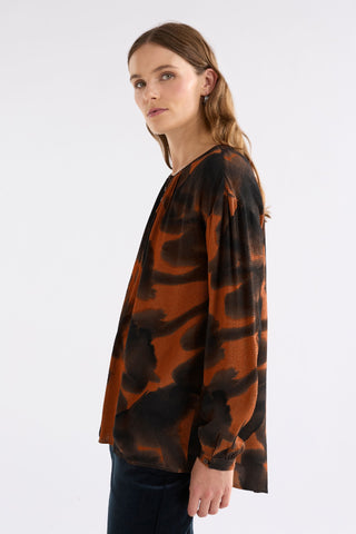 Elk Shirt Galerie - Tortoise Shell Print [sz:size 8]