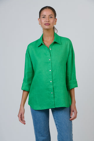 Envelope Shirt Boyfriend - Pomme [sz:small]