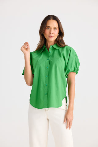 Brave&true Shirt Meadow - Jade [sz:small/medium]