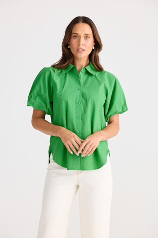 Brave&true Shirt Meadow - Jade [sz:small/medium]