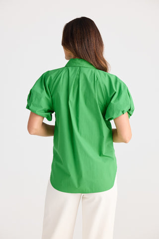 Brave&true Shirt Meadow - Jade [sz:small/medium]