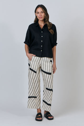 Naturals Shirt 3/4 - Black 471 [sz:small]