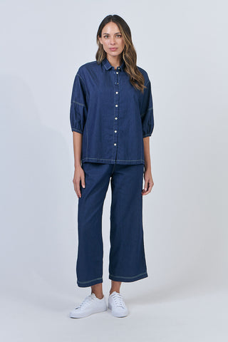 Naturals Shirt - Chambray 638 [sz:small]