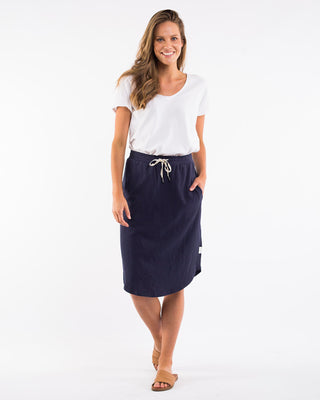 Elm Skirt Isla Navy [sz:size 8]