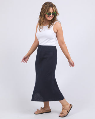 Elm Skirt Eleni - Dark Sapphire [sz:size 10]