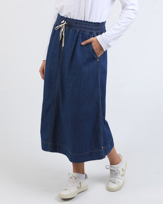 Elm Skirt Greta -  Dark Blue Wash [sz:size 10]