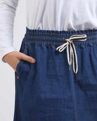 Elm Skirt Greta -  Dark Blue Wash [sz:size 10]