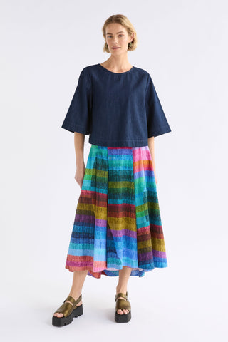 Elk Skirt Gia - Komi Print [sz:size 12]