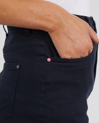 Elm Denim Skirt Belle Washed Black [sz:size 8]