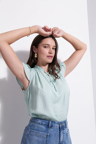 Foil Skirt Jean Queen - Blue Wash [sz:size 8]