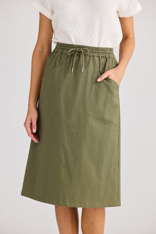 Holiday Skirt Captain - Khaki [sz:xs]