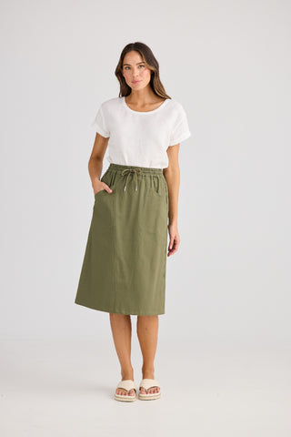 Holiday Skirt Captain - Khaki [sz:xs]