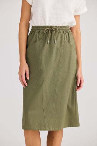 Holiday Skirt Captain - Khaki [sz:xs]