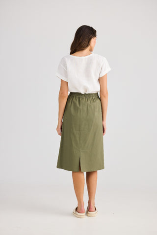 Holiday Skirt Captain - Khaki [sz:xs]