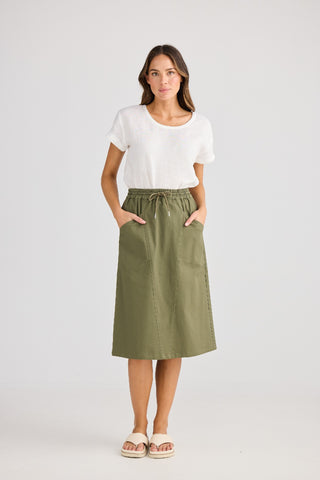 Holiday Skirt Captain - Khaki [sz:xs]