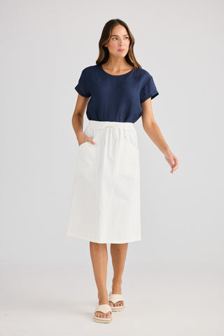 Holiday Skirt Captain - White [sz:xs]