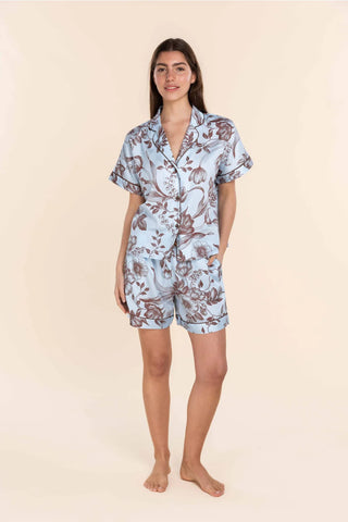 Gingerlilly Domenica  Cotton Sateen Short Set [sz:small]