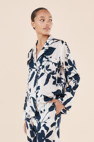 Gingerlilly Ivy Silky Satin Pj Set [sz:small]