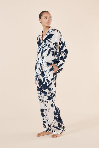 Gingerlilly Ivy Silky Satin Pj Set [sz:small]